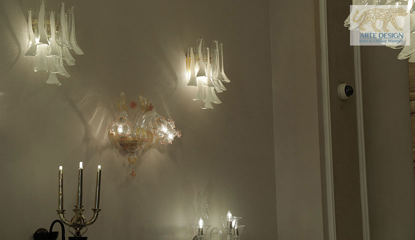 Murano Wall Chandeliers