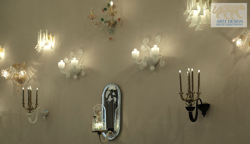 Murano Wall Chandeliers